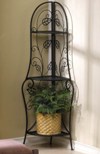 SCROLLWORK CORNER SHELF