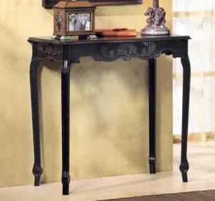 SCALLOPED HALL TABLE