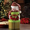 SNOWMAN TIERED GIFT BOXES