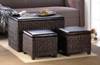 RUSH TRUNK AND OTTOMANS